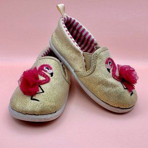 Toddler Size 6 Wonder Nation Flamingo Shoes - Play Condition
